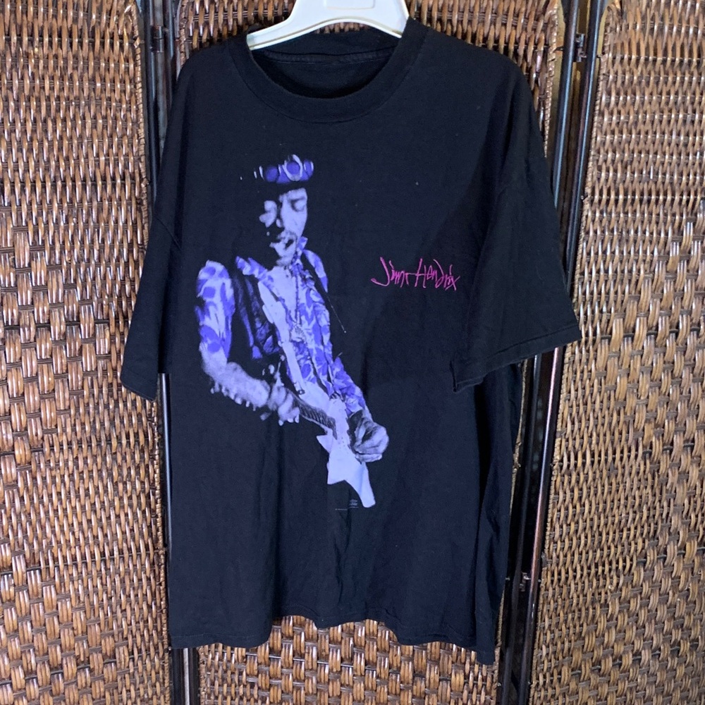 🚫SOLD🚫Vintage Jimi Hendrix Single Stitch T-Shirt Size XL